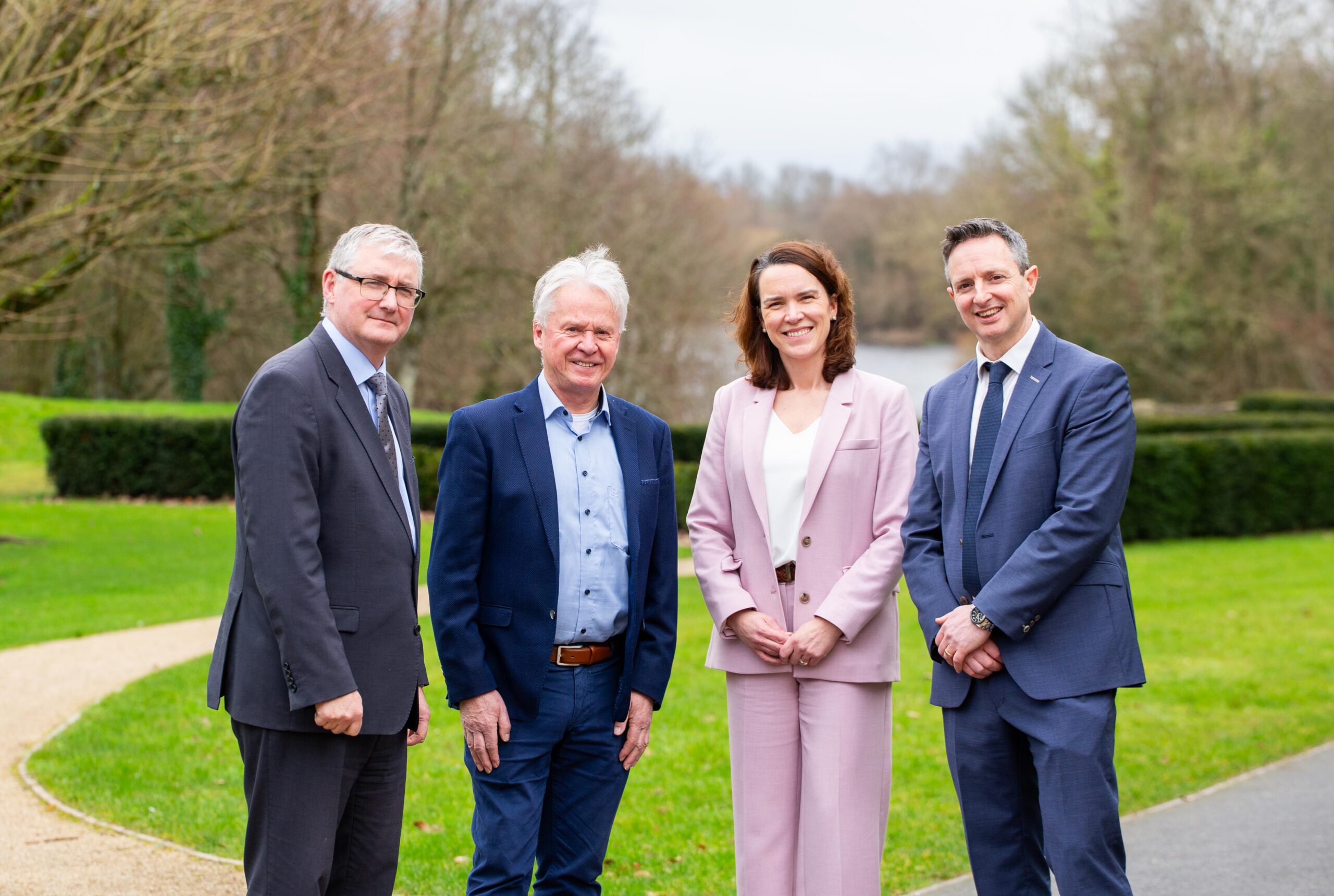 Launching UL Changemakers , a major internationally focused recruitment initiative designed to attract exceptional research talent to University of Limerick were, Acting President Professor Shane Kilcommins, Dick Meaney UL Foundation Board Member, Christine Brennan, Research Strategy and Policy Manager and Vice President Research and Innovation Professor Kevin Ryan. Picture: Alan Place