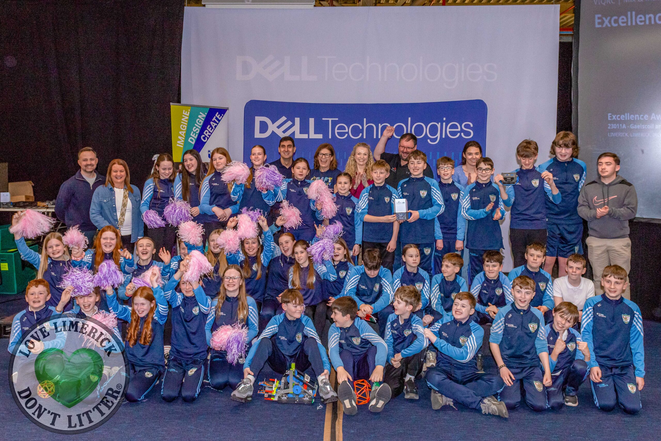 The ninth annual Mary Immaculate College Dell VEX Robotics programme took place at Dell Technologies Limerick on Thursday, January 29, 2026 and provides a platform for Limerick primary school pupils to showcase their skills in designing, building, and coding robots. Picture: Olena Oleksienko/ilovelimerick