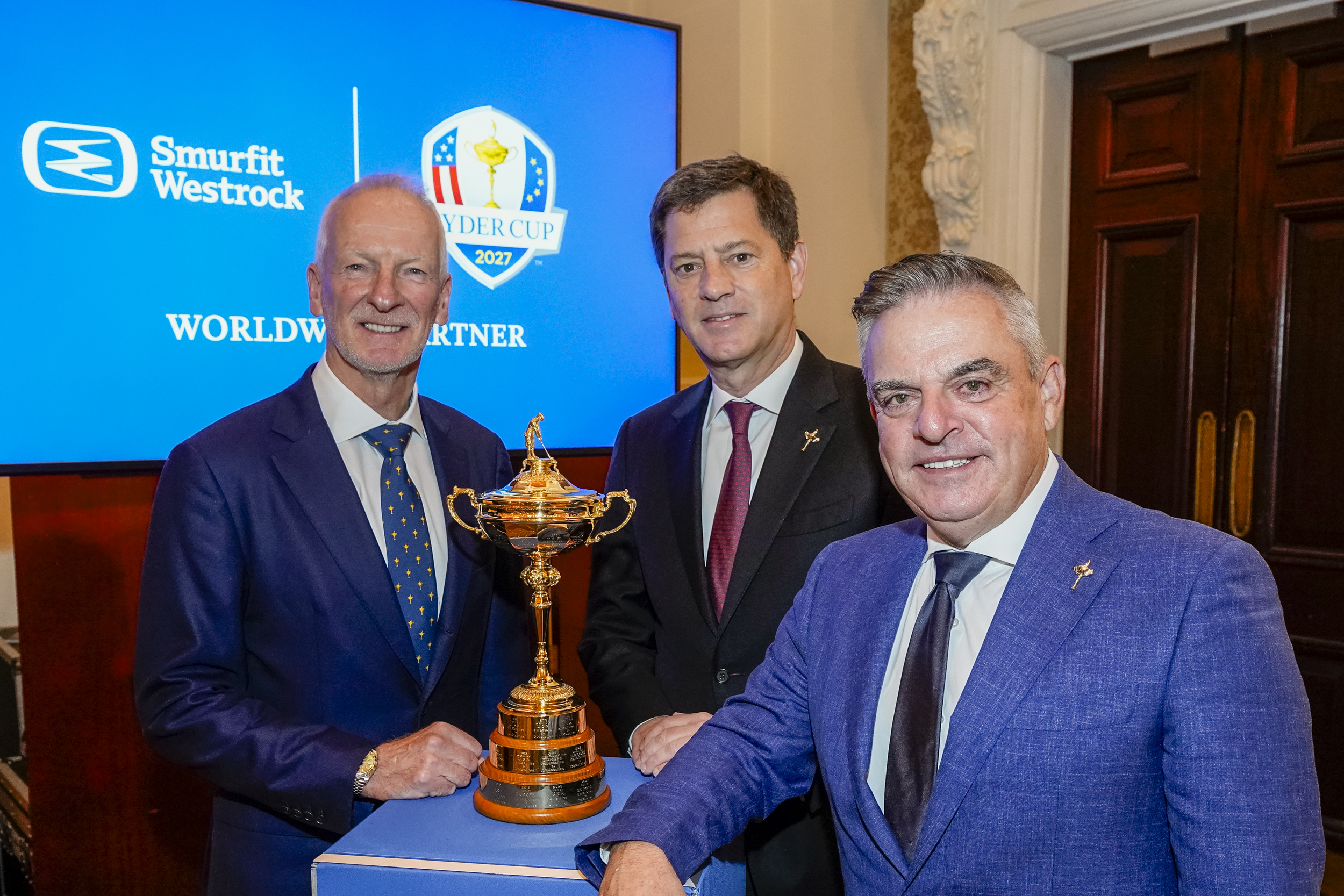 Global leader in sustainable packaging, Smurfit Westrock has been announced as Ryder Cup worldwide partner