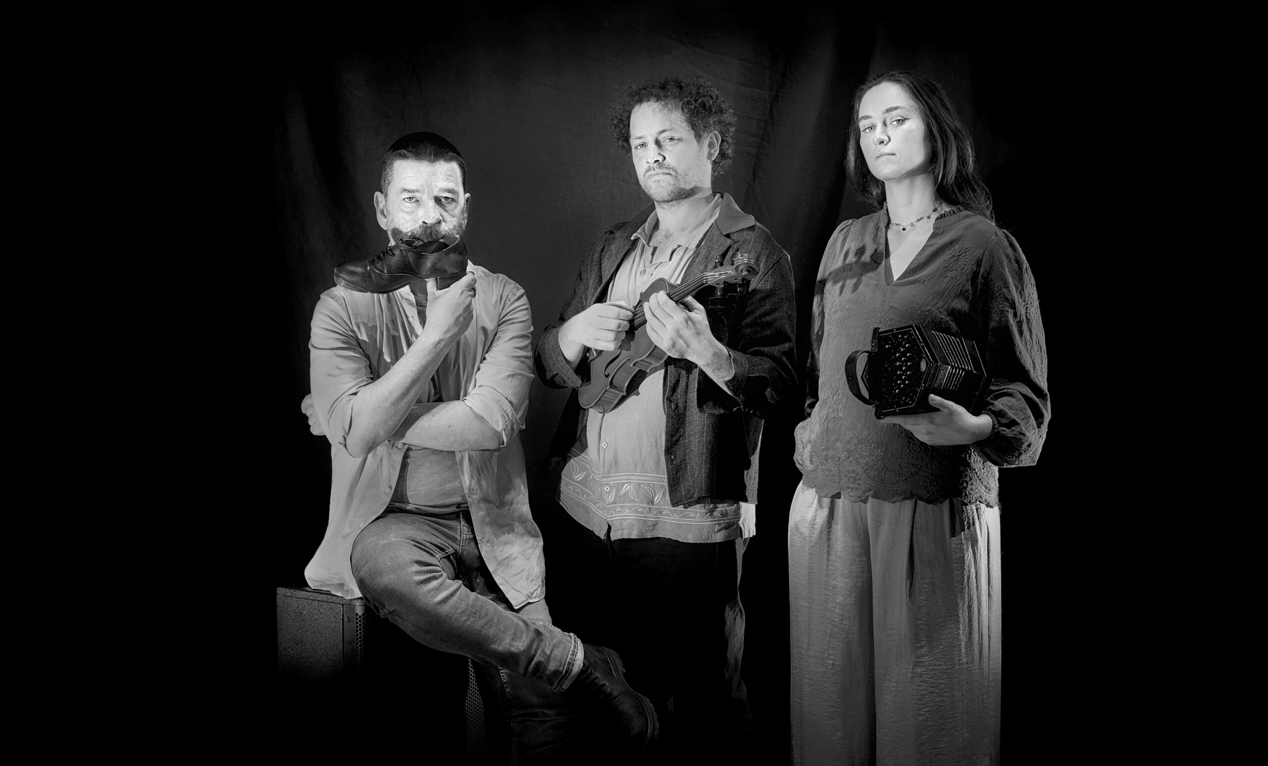 Dance Limerick presents For the Record, by Colin Dunne, Becky Ní Eallaithe and Ultan O’Brie