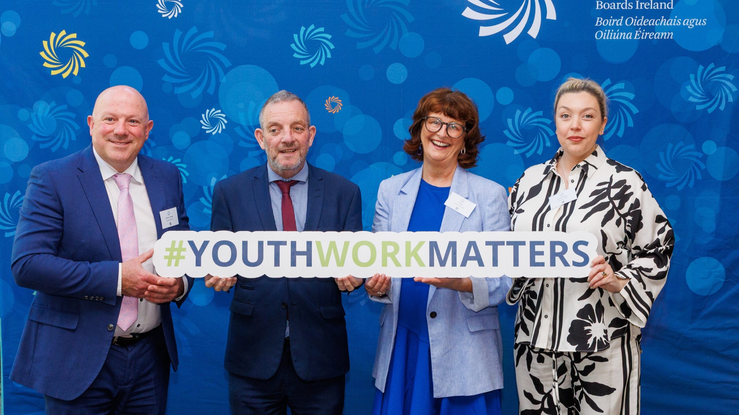 Limerick and Clare ETB Director of Schools Donncha O’Treasaigh, Minister of State at the Department of Rural and Community Development Jerry Buttimer, Youth Officer Cora Foley and Limerick and Clare ETB Local Creative Youth Partnership Coordinator Zara Starr Madden