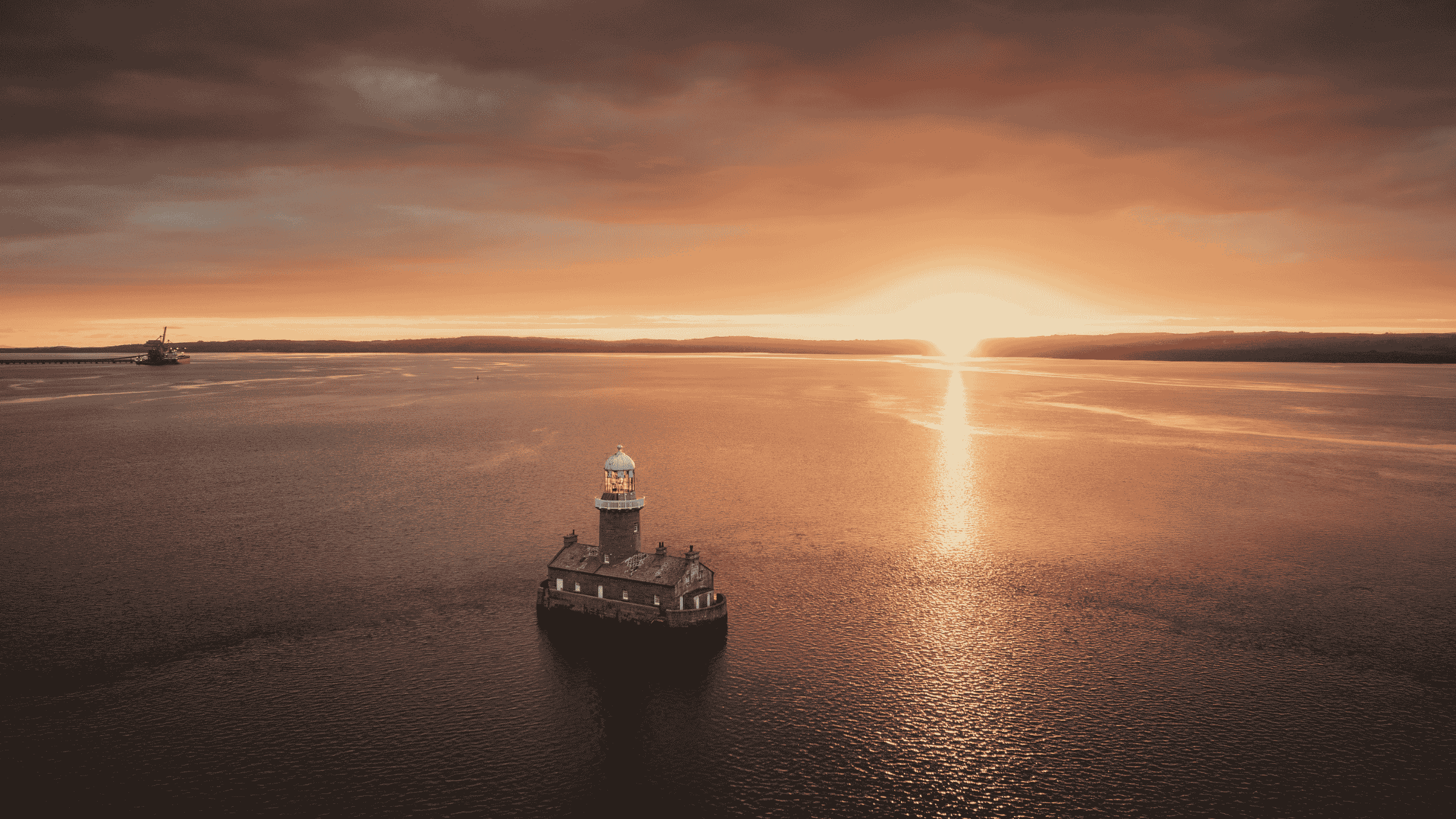 William Murphy, "Isolation" Beeves Rock Lighthouse, Shannon Estuary, Co. Clare