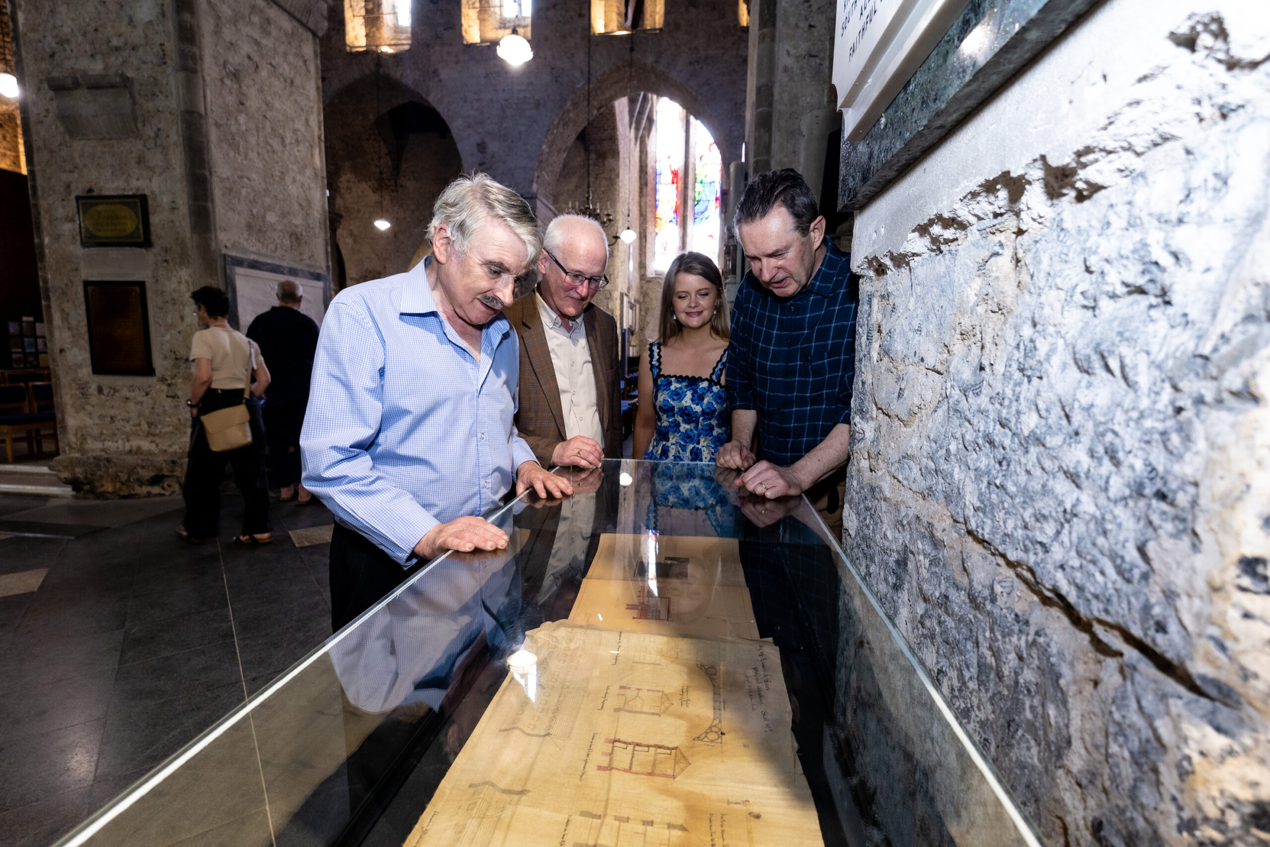 Limerick Museum, The Frances Quillinan Collection, an Exhibition curated by Maurice Quillinan opened Saint Mary’s Cathedral by Cllr Maria O'Donoghue, Limerick City and County Council. Deputy Willie O'Dea, Dr Matthew Potter and Dr Zara Power, Limerick Museum and Maurice Quillinan. Picture: Keith Wiseman