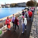2025 3for3 Breast Cancer Awareness Walk in aid of the local Symptomatic Breast Cancer Unit, UHL was a huge success and took place on Sunday, October 19th. The scenic 3km walk incorporates the three Bridges of Limerick. Picture: Anastasiia Lapko/ilovelimerick