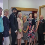 L to R: Mr Jim Canny, Chairman Mid-Western Hospital Development Trust, Nollaig Lonergan, Trust Administrator, Mr Ashish Lal, Consultant Breast Surgeon, Colette Cowan, CEO UL Hospitals Group, Ms. Helen Leo, Breast patient, Ms. Anne Merrigan, Consultant Breast Surgeon, Shona Tormey, Consultant Breast Surgeon, Prof Niall O' Higgins, Chairman UL Hospitals Board, Dr Jerome Coffey, Programme Director NCCP. Picture by Cian Reinhardt/ilovelimerick.