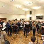 Pictured at the Irish Chamber Orchestra Studio in the University of Limerick for the Keep Lyric in Limerick protest on November 14, 2019. Pictures: Anthony Sheehan/ilovelimerick.