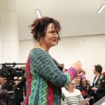 Pictured at the Irish Chamber Orchestra Studio in the University of Limerick for the Keep Lyric in Limerick protest on November 14, 2019. Pictures: Anthony Sheehan/ilovelimerick.