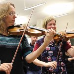 Pictured at the Irish Chamber Orchestra Studio in the University of Limerick for the Keep Lyric in Limerick protest on November 14, 2019. Pictures: Anthony Sheehan/ilovelimerick.