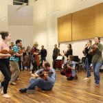 Pictured at the Irish Chamber Orchestra Studio in the University of Limerick for the Keep Lyric in Limerick protest on November 14, 2019. Pictures: Anthony Sheehan/ilovelimerick.