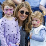 Adare Ryder Cup Cup Community Engagement Event 
Street festival
Seori Thomson with Everli (4) and Fiadh (2) from Adare. Pic Arthur Ellis