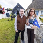 Adare Ryder Cup Cup Community Engagement Event 
Street festival
Dominic and Suzanne O'Sullivan of Moriartys .Pic Arthur Ellis