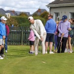 Adare Ryder Cup Cup Community Engagement Event 
Street festival
Limerick hurlers Gearoid Hegarty and Cian Lynch at Adare Pitch n Putt.Pic Arthur Ellis