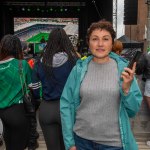 An All-Ireland Senior Hurling Championship Final Limerick v Kilkenny Big Screen event took place on Sunday, July 23, 2023 at Pery Square, Limerick. Picture: Olena Oleksienko/ilovelimerick