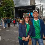 An All-Ireland Senior Hurling Championship Final Limerick v Kilkenny Big Screen event took place on Sunday, July 23, 2023 at Pery Square, Limerick. Picture: Olena Oleksienko/ilovelimerick