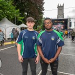 An All-Ireland Senior Hurling Championship Final Limerick v Kilkenny Big Screen event took place on Sunday, July 23, 2023 at Pery Square, Limerick. Picture: Olena Oleksienko/ilovelimerick