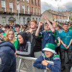 An All-Ireland Senior Hurling Championship Final Limerick v Kilkenny Big Screen event took place on Sunday, July 23, 2023 at Pery Square, Limerick. Picture: Olena Oleksienko/ilovelimerick