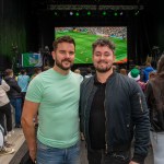 An All-Ireland Senior Hurling Championship Final Limerick v Kilkenny Big Screen event took place on Sunday, July 23, 2023 at Pery Square, Limerick. Picture: Olena Oleksienko/ilovelimerick