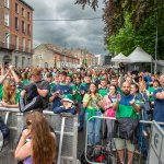 An All-Ireland Senior Hurling Championship Final Limerick v Kilkenny Big Screen event took place on Sunday, July 23, 2023 at Pery Square, Limerick. Picture: Olena Oleksienko/ilovelimerick