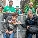 An All-Ireland Senior Hurling Championship Final Limerick v Kilkenny Big Screen event took place on Sunday, July 23, 2023 at Pery Square, Limerick. Picture: Olena Oleksienko/ilovelimerick