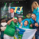 An All-Ireland Senior Hurling Championship Final Limerick v Kilkenny Big Screen event took place on Sunday, July 23, 2023 at Pery Square, Limerick. Picture: Olena Oleksienko/ilovelimerick