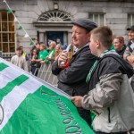 An All-Ireland Senior Hurling Championship Final Limerick v Kilkenny Big Screen event took place on Sunday, July 23, 2023 at Pery Square, Limerick. Picture: Olena Oleksienko/ilovelimerick