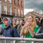 An All-Ireland Senior Hurling Championship Final Limerick v Kilkenny Big Screen event took place on Sunday, July 23, 2023 at Pery Square, Limerick. Picture: Olena Oleksienko/ilovelimerick