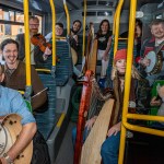 A “Bualadh Bus” sponsored by Bus Eireann, took a group of trad musicians and trad fans out to Newcastle West as part of the St Brigids Weekend ‘All We Have Are Days’ Festival on Sunday, February 2nd, 2025. Picture: Olena Oleksienko