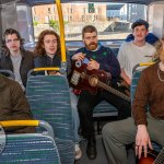 A “Bualadh Bus” sponsored by Bus Eireann, took a group of trad musicians and trad fans out to Newcastle West as part of the St Brigids Weekend ‘All We Have Are Days’ Festival on Sunday, February 2nd, 2025. Picture: Olena Oleksienko