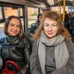 A “Bualadh Bus” sponsored by Bus Eireann, took a group of trad musicians and trad fans out to Newcastle West as part of the St Brigids Weekend ‘All We Have Are Days’ Festival on Sunday, February 2nd, 2025. Picture: Olena Oleksienko