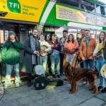 A “Bualadh Bus” sponsored by Bus Eireann, took a group of trad musicians and trad fans out to Newcastle West as part of the St Brigids Weekend ‘All We Have Are Days’ Festival on Sunday, February 2nd, 2025. Picture: Olena Oleksienko