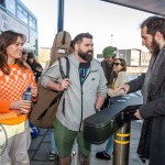 A “Bualadh Bus” sponsored by Bus Eireann, took a group of trad musicians and trad fans out to Newcastle West as part of the St Brigids Weekend ‘All We Have Are Days’ Festival on Sunday, February 2nd, 2025. Picture: Olena Oleksienko