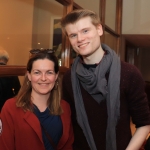 Pictured at the Savoy hotel for the launch of the smash-hit musical Angela’s Ashes. Picture: Conor Owens/ilovelimerick.