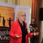 Pictured at the Savoy hotel for the launch party of the smash-hit musical Angela’s Ashes is Patrica Moylan. Picture: Conor Owens/ilovelimerick.