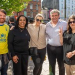 A crowd of more than 200 people gathered in Limerick City on Sunday, April 21,  to show their solidarity with all communities in Limerick and across the country, spreading their message that xenophobia is not welcome. PIcture: Olena Oleksienko/ilovelimerick