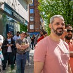 A crowd of more than 200 people gathered in Limerick City on Sunday, April 21,  to show their solidarity with all communities in Limerick and across the country, spreading their message that xenophobia is not welcome. PIcture: Olena Oleksienko/ilovelimerick