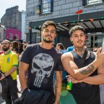 A crowd of more than 200 people gathered in Limerick City on Sunday, April 21,  to show their solidarity with all communities in Limerick and across the country, spreading their message that xenophobia is not welcome. PIcture: Olena Oleksienko/ilovelimerick