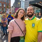 A crowd of more than 200 people gathered in Limerick City on Sunday, April 21,  to show their solidarity with all communities in Limerick and across the country, spreading their message that xenophobia is not welcome. PIcture: Olena Oleksienko/ilovelimerick