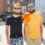 A crowd of more than 200 people gathered in Limerick City on Sunday, April 21,  to show their solidarity with all communities in Limerick and across the country, spreading their message that xenophobia is not welcome. PIcture: Olena Oleksienko/ilovelimerick