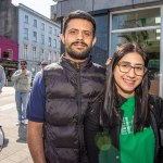 A crowd of more than 200 people gathered in Limerick City on Sunday, April 21,  to show their solidarity with all communities in Limerick and across the country, spreading their message that xenophobia is not welcome. PIcture: Olena Oleksienko/ilovelimerick