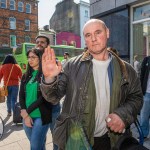 A crowd of more than 200 people gathered in Limerick City on Sunday, April 21,  to show their solidarity with all communities in Limerick and across the country, spreading their message that xenophobia is not welcome. PIcture: Olena Oleksienko/ilovelimerick