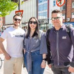 A crowd of more than 200 people gathered in Limerick City on Sunday, April 21,  to show their solidarity with all communities in Limerick and across the country, spreading their message that xenophobia is not welcome. PIcture: Olena Oleksienko/ilovelimerick