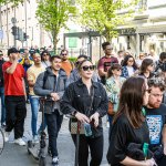 A crowd of more than 200 people gathered in Limerick City on Sunday, April 21,  to show their solidarity with all communities in Limerick and across the country, spreading their message that xenophobia is not welcome. PIcture: Olena Oleksienko/ilovelimerick