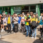 A crowd of more than 200 people gathered in Limerick City on Sunday, April 21,  to show their solidarity with all communities in Limerick and across the country, spreading their message that xenophobia is not welcome. PIcture: Olena Oleksienko/ilovelimerick