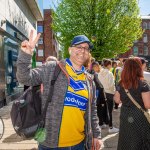 A crowd of more than 200 people gathered in Limerick City on Sunday, April 21,  to show their solidarity with all communities in Limerick and across the country, spreading their message that xenophobia is not welcome. PIcture: Olena Oleksienko/ilovelimerick