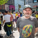 A crowd of more than 200 people gathered in Limerick City on Sunday, April 21,  to show their solidarity with all communities in Limerick and across the country, spreading their message that xenophobia is not welcome. PIcture: Olena Oleksienko/ilovelimerick