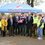 Pictured at the Athlunkard boat club for the presentation of the new donated defibrulator from South Limerick City Residents Association. Picture: Conor Owens/ilovelimerick.