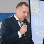 Ger Doherty, Chairman of Ballynanty Rovers AFC giving a speech at the Ballynanty Rovers AFC Development Launch in Thomond Park August 8, 2018. Picture: Sophie Goodwin/ilovelimerick.