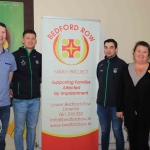 Pictured at the Launch of the Bedford Row Family Project's pre-qualifier competition held on May 18th for the JP McManus Pro-AM 2020 are Dermot Tobin, Kevin Downes, Seanie Tobin and Helen Fennessy. Picture: Conor Owens/ilovelimerick.