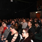 Pictured at Dolan’s Warehouse for the Live Blindboy Podcast with special guests Ella Daly and Cian Prendiville. Picture: Conor Owens/ilovelimerick.