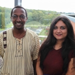 BNest Incubator Programme 2018/2019 was launched on September 5 at the Nexus Innovation Centre in the University of Limerick. Pictured are Alphonse Basogomba, IDEC Ireland, Anushree Gupta, IDEC Ireland. Picture: Richard Lynch/ilovelimerick